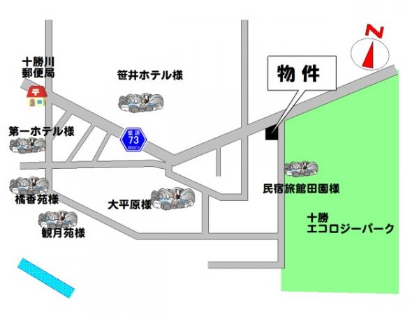 土地 十勝川温泉 北海道河東郡音更町十勝川温泉南１６丁目 Jr根室本線帯広駅 イエステーション