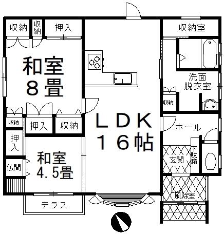 中古戸建 釧路市文苑4丁目 JR根室本線釧路駅 1680万円