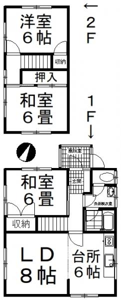 中古戸建 釧路市桜ケ岡2丁目 JR根室本線釧路駅 320万円