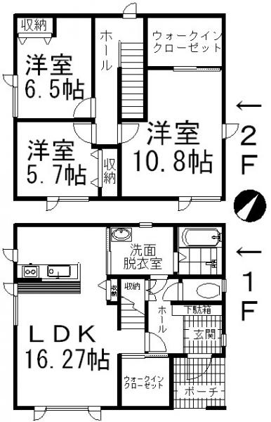 中古戸建 北海道釧路郡釧路町北見団地6丁目35 JR根室本線釧路駅 2890万円
