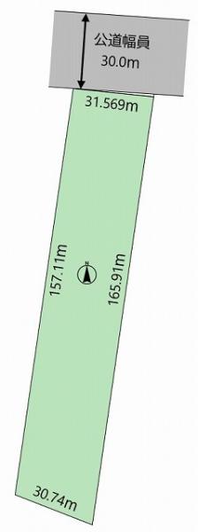 土地 北広島市島松200番13 札幌市東豊線福住駅 3,000万円