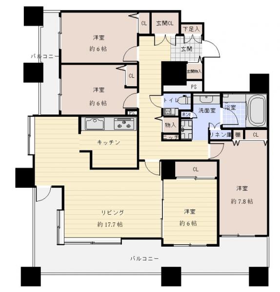 クリオ山鼻壱番館 