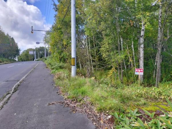 春光台3条10丁目　売り土地 現地土地写真 