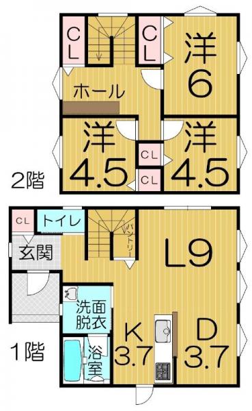 新築戸建 北海道登別市美園町4丁目3番地1号 JR室蘭本線鷲別駅 2080万円