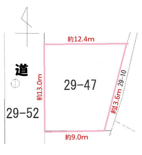 土地 北海道室蘭市幌萌町29番地47号 JR室蘭本線本輪西駅 10万円