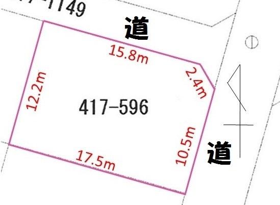 土地 北海道室蘭市柏木町57番地16号 駅 150万円