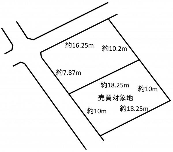はまなす2丁目　売地 区画図 
