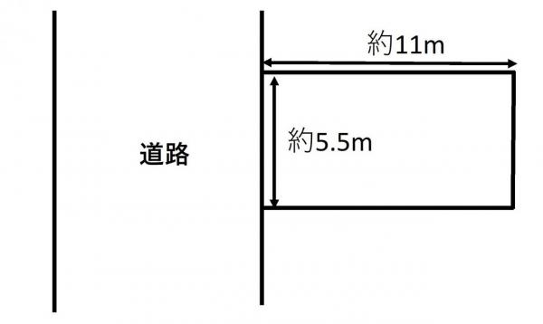 長島3丁目　売地 区画図 