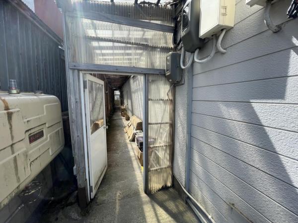 油川大浜　売家 現地外観写真 