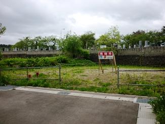 三内沢部　売地 現地土地写真 