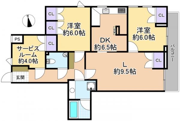 中古マンション 練馬区大泉学園町8丁目 西武池袋線大泉学園駅 3180万円