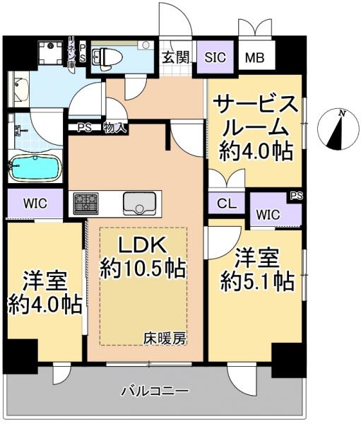 中古マンション 練馬区練馬1丁目 西武有楽町線練馬駅 6580万円