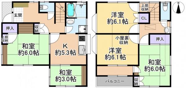 中古戸建 練馬区春日町1丁目 都営大江戸線練馬春日町駅 3780万円