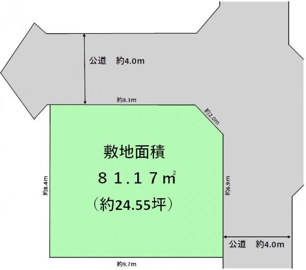 土地 練馬区大泉学園町3丁目 西武池袋線大泉学園駅 4200万円
