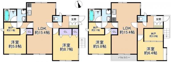 中古戸建 練馬区南大泉１丁目 西武池袋線保谷駅 6,790万円