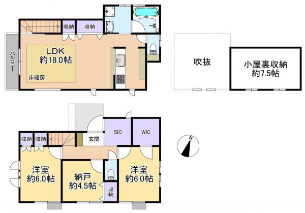 新築戸建 練馬区大泉町２丁目 西武池袋線大泉学園駅 6,380万円