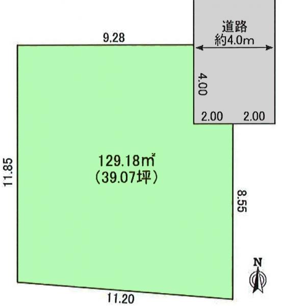 土地 練馬区南大泉2丁目 西武池袋線保谷駅 4,710万円