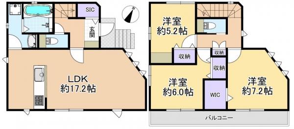 新築戸建 練馬区土支田４丁目 東武東上線成増駅 5,780万円
