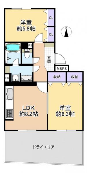 中古マンション 練馬区東大泉４丁目 西武池袋線大泉学園駅 5,800万円