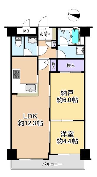 中古マンション 練馬区上石神井２丁目 西武新宿線上石神井駅 3,780万円