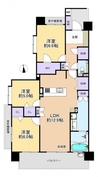 中古マンション 練馬区南大泉４丁目 西武池袋線保谷駅 7,880万円