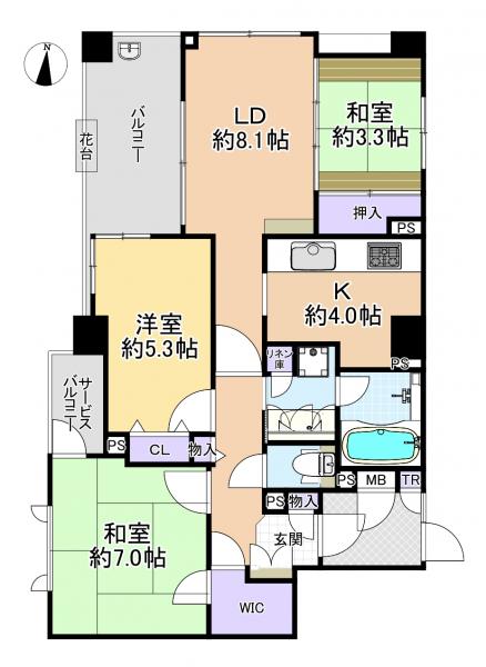 中古マンション 新座市栄４丁目 西武池袋線大泉学園駅 3,180万円