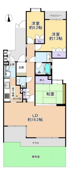 中古マンション 練馬区富士見台４丁目 西武池袋線練馬高野台駅 5,170万円