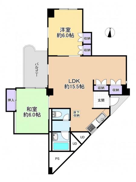 中古マンション 練馬区関町南４丁目 西武新宿線武蔵関駅 2,980万円