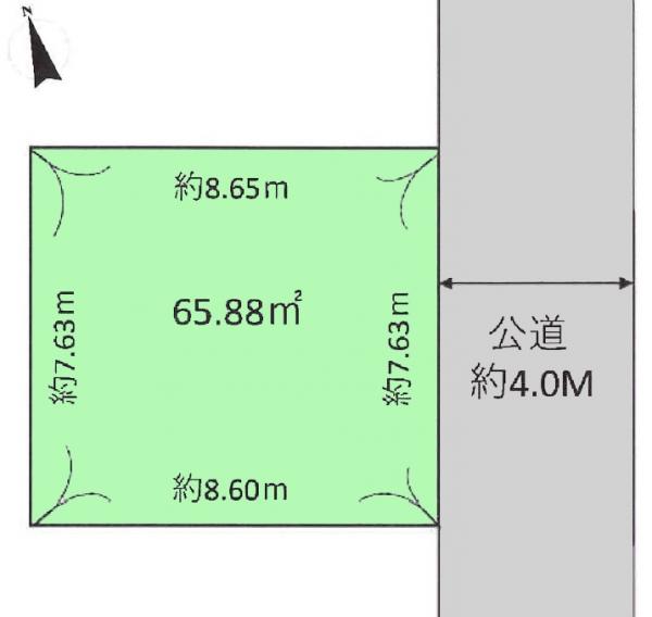 土地 練馬区大泉町２丁目 西武池袋線大泉学園駅 2,350万円