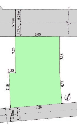 土地 練馬区大泉町３丁目 西武池袋線大泉学園駅 4,860万円
