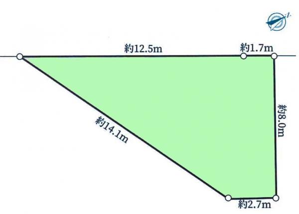 土地 練馬区大泉町３丁目 西武池袋線大泉学園駅 1,680万円