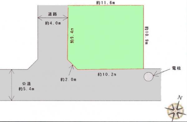 土地 練馬区大泉学園町６丁目 西武池袋線大泉学園駅 3,980万円