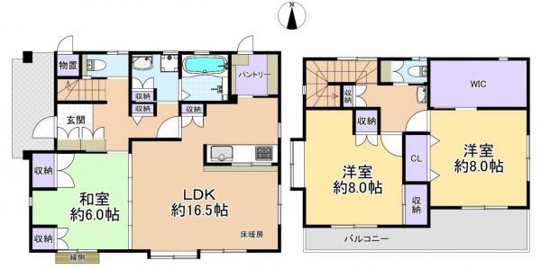 中古戸建 練馬区石神井台４丁目 西武新宿線上石神井駅 9,300万円