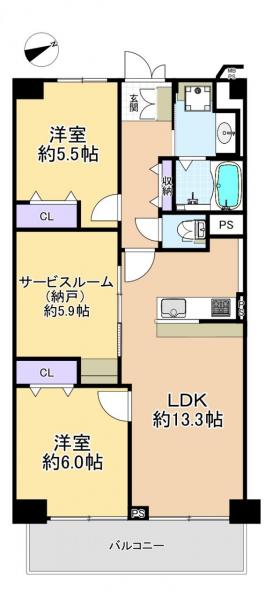 中古マンション 練馬区高野台１丁目 西武池袋線練馬高野台駅 4,980万円