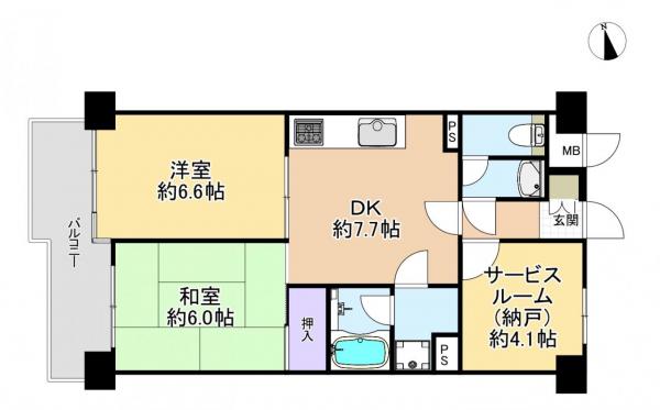 中古マンション 練馬区関町南４丁目 西武新宿線武蔵関駅 3,180万円