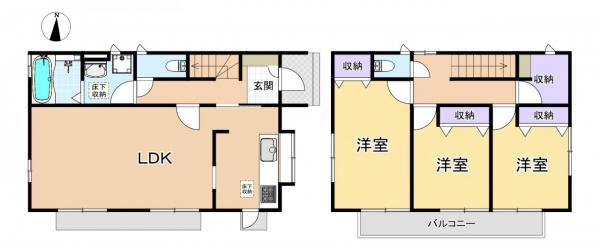 中古戸建 練馬区大泉学園町６丁目 西武池袋線大泉学園駅 4,280万円