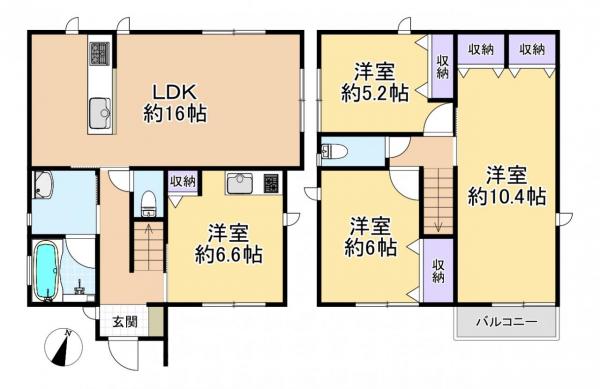 中古戸建 練馬区石神井台2丁目 西武池袋線大泉学園駅 6,680万円