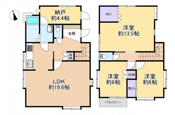 中古戸建 練馬区西大泉４丁目 西武池袋線大泉学園駅 4,280万円