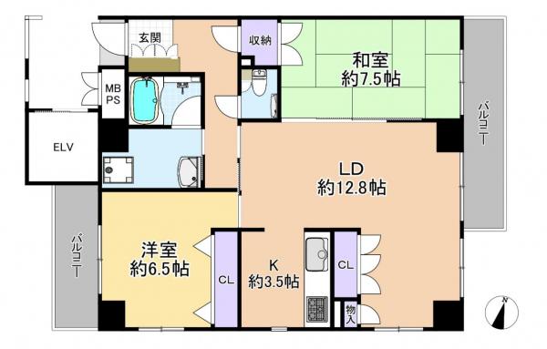 中古マンション 練馬区東大泉１丁目 西武池袋線大泉学園駅 5,380万円