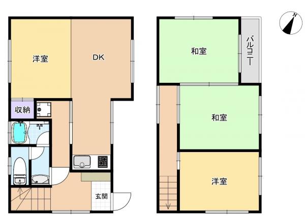 中古戸建 練馬区西大泉６丁目 西武池袋線保谷駅 2,000万円