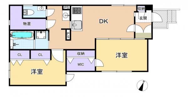 中古マンション 練馬区関町北２丁目 西武新宿線武蔵関駅 3,480万円