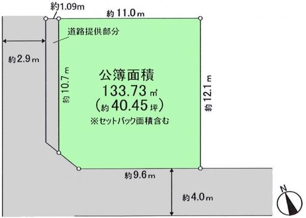 土地 練馬区大泉学園町７丁目 西武池袋線大泉学園駅 4,480万円