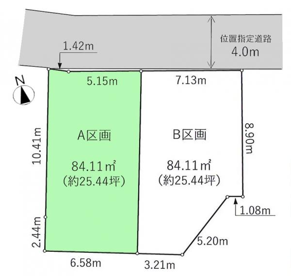 土地 練馬区西大泉１丁目 西武池袋線大泉学園駅 4,180万円