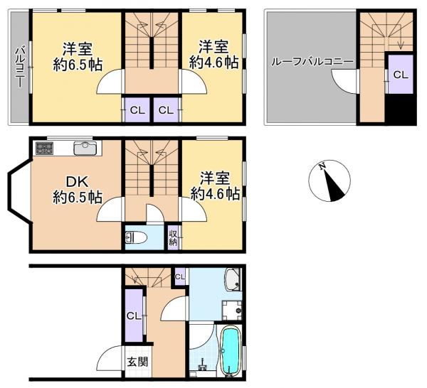 中古戸建 練馬区土支田４丁目 都営大江戸線光が丘駅 2,980万円