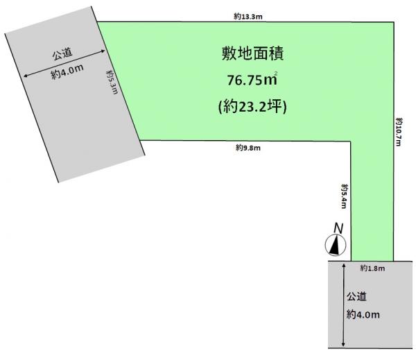土地 練馬区南大泉１丁目 西武池袋線保谷駅 4,980万円