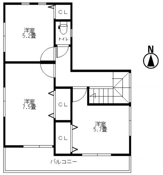 中古戸建 所沢市小手指元町2丁目 西武池袋線小手指駅 2580万円
