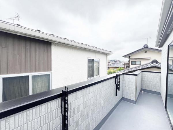 狭山市富士見2丁目13期　新築分譲住宅全1棟 バルコニー 