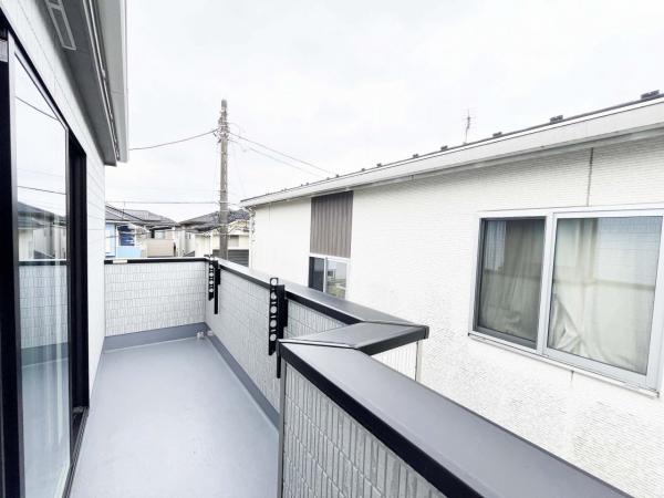 狭山市富士見2丁目13期　新築分譲住宅全1棟 バルコニー 