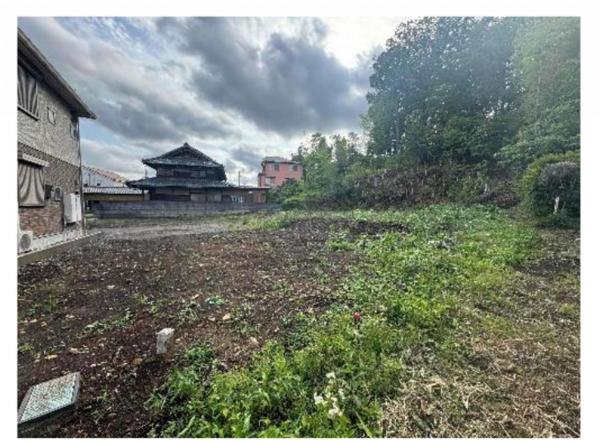 所沢市上安松B区画　建築条件なし売地 現地土地写真 