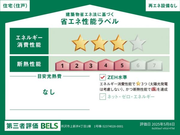 新築戸建 所沢市上新井４丁目 西武池袋線小手指駅 5,290万円